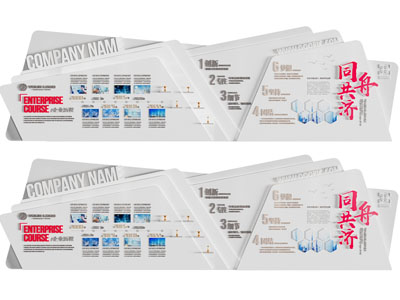 现代企业文化墙