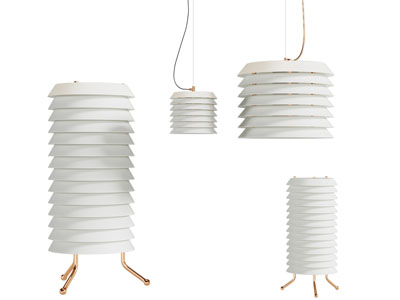 现代折扇灯罩台灯 吊灯3d模型 现代折扇灯罩台灯 吊灯