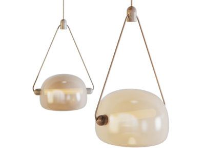 现代单头垂线吊灯