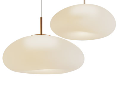 现代磨砂灯罩吊灯