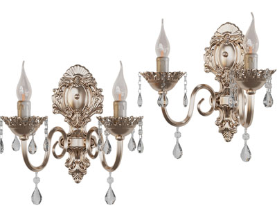 欧式雕花铁艺烛台吊灯