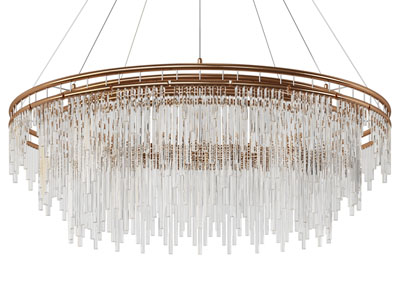 现代轻奢圆形水晶吊灯