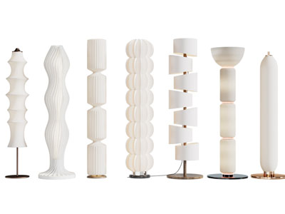 现代落地灯 氛围灯3d模型 现代落地灯 氛围灯