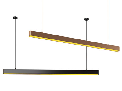 现代一字办公吊灯