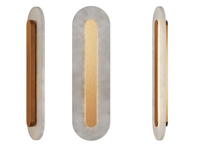 现代椭圆形壁灯