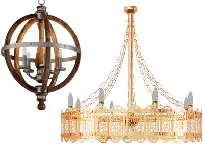 工业风loft烛台吊灯3d模型 工业风loft烛台吊灯