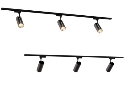 现代可转向轨道磁吸灯3d模型 现代可转向轨道磁吸灯