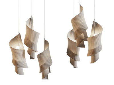 侘寂风多头垂线吊灯 餐厅吊灯