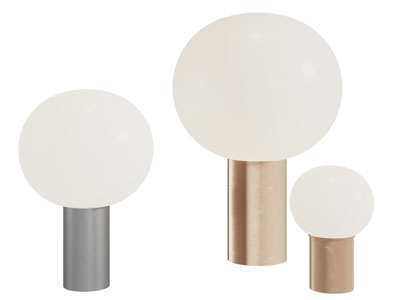 现代球形灯罩台灯