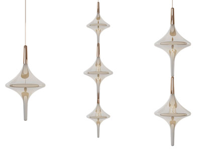 现代垂线吊灯3d模型 现代垂线吊灯