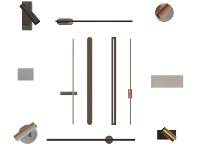 现代可转向壁灯3d模型 现代可转向壁灯