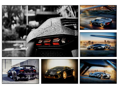 现代液晶显示屏、电视机3d模型 现代液晶显示屏、电视机