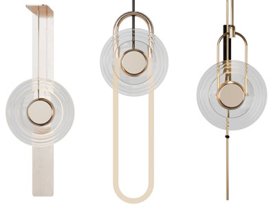 现代轻奢壁灯3d模型 现代轻奢壁灯