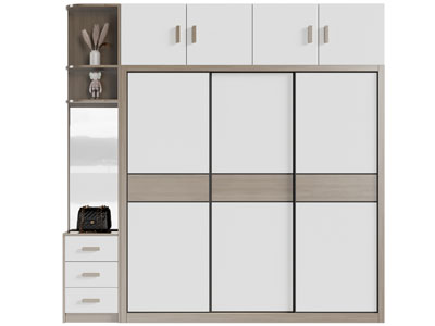 现代衣柜3d模型 现代衣柜