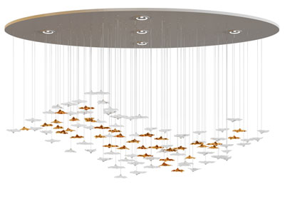 现代大垂线吸顶灯 酒店 售楼处吊灯3d模型 现代大垂线吸顶灯 酒店 售楼处吊灯
