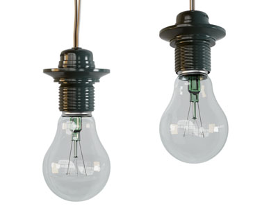 现代灯泡吊灯3d模型 现代灯泡吊灯