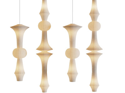 侘寂风餐厅吊灯3d模型 侘寂风餐厅吊灯