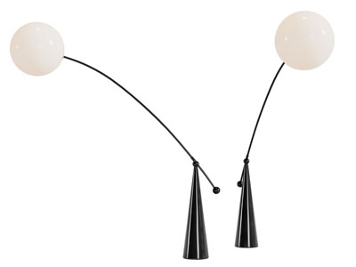 现代落地灯3d模型 现代落地灯