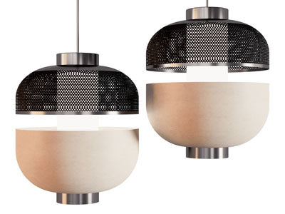 现代单头吊灯3d模型 现代单头吊灯