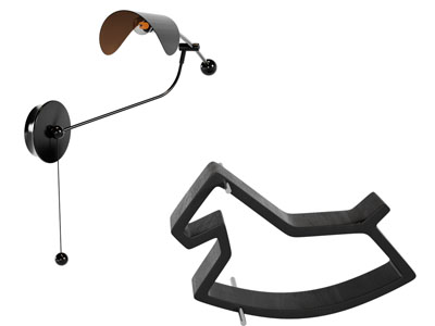 现代可转向壁灯3d模型 现代可转向壁灯