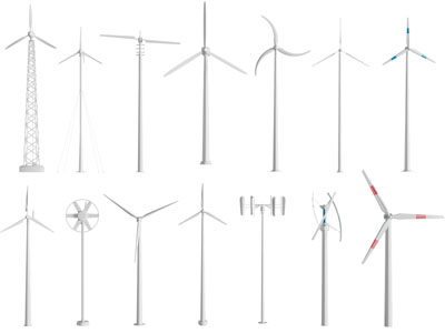 现代户外风车、发电风扇、风力发电能车3d模型 现代户外风车、发电风扇、风力发电能车