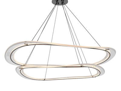 现代双环吊灯