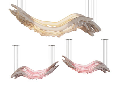 新中式浪花造的吊灯