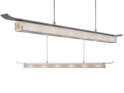 新中式长方形吊灯3d模型 新中式长方形吊灯