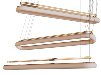 现代椭圆形镂空吊灯3d模型 现代椭圆形镂空吊灯