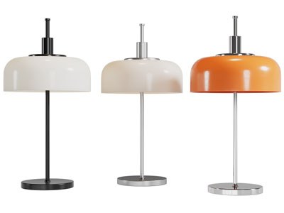 现代金属灯罩台灯 床头台灯