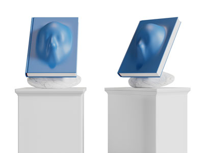 现代书本雕塑雕刻3d模型 现代书本雕塑雕刻