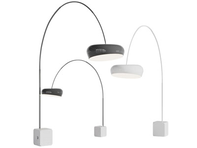 现代钓鱼落地灯3d模型 现代钓鱼落地灯