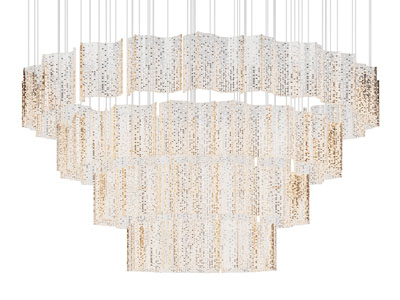 现代多层圆形吊灯