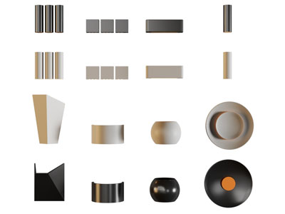 侘寂风壁灯 感应灯 应急灯