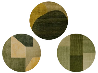 现代圆形地毯3d模型 现代圆形地毯