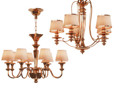 美式金属铁艺吊灯