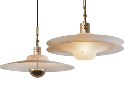 现代圆形磨砂灯罩吊灯