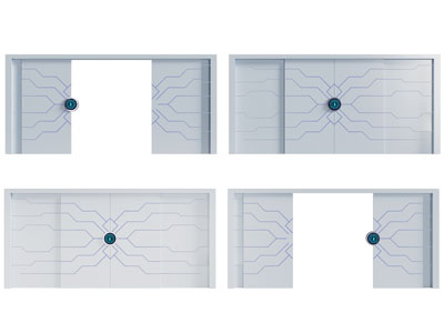 现代感应门、自动门