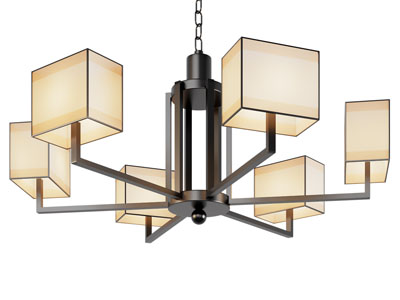 新中式放心灯罩吊灯