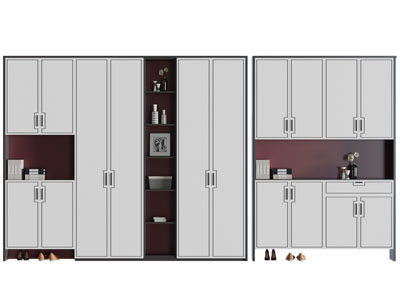 新中式玄关鞋柜