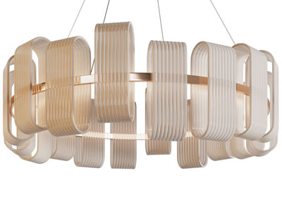 现代轻奢圆形吊灯