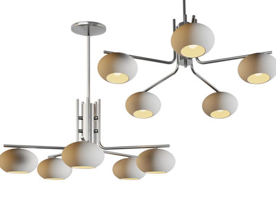 现代金属灯罩吊灯