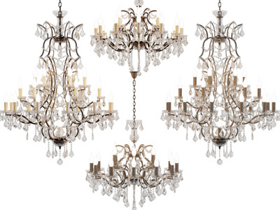 欧式水晶吊坠吊灯