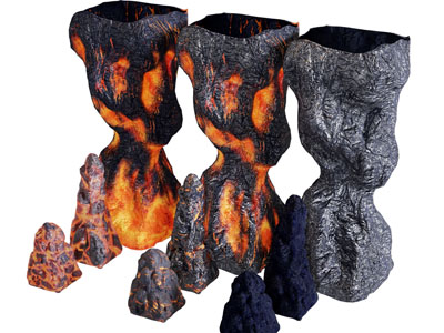 现代岩溶 火山岩石 岩浆