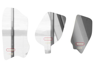 现代不规则装饰镜子