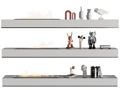 现代壁炉 雕塑雕刻摆件3d模型 现代壁炉 雕塑雕刻摆件