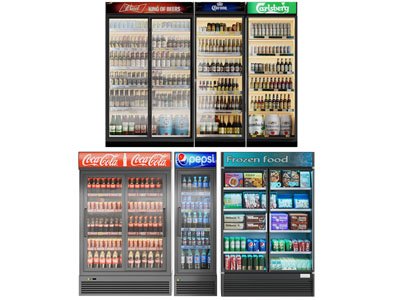 现代商用饮料冷藏柜 冰箱3d模型 现代商用饮料冷藏柜 冰箱