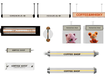 现代亚克力灯箱广告牌 户外店招灯箱