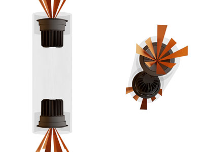 现代滤芯五金件3d模型 现代滤芯五金件