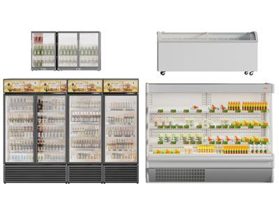 现代商用啤酒冷饮冰箱 冷藏柜 保鲜柜3d模型 现代商用啤酒冷饮冰箱 冷藏柜 保鲜柜